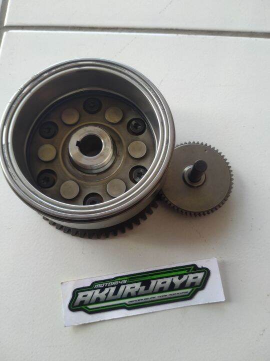 fly wheel set one way wan wey dudukan pelor stater set