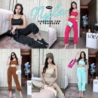 FLAT2112 FF0268 : NYLA CROPPED TOP &amp; TROUSERS