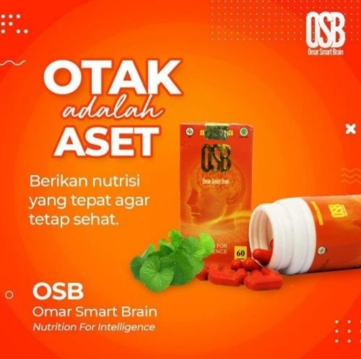 Dijamin Original Asli Osb Oemar Smart Brain Kapsul Obat Vitamin Nutrisi