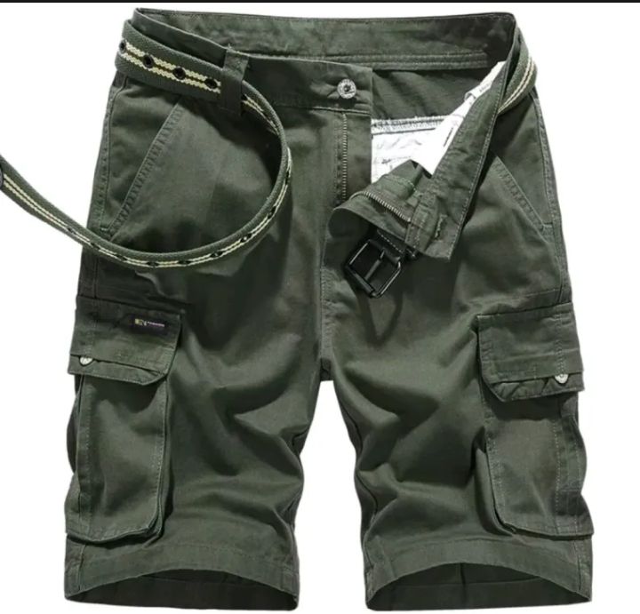 Men 5 Pocket Denim Cargo Shorts COD