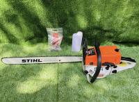 STIHL เลื่อยโซ่ 4 แรง2จังหวะ บาร์ 22” เครื่องแรงต่อเนื่อง