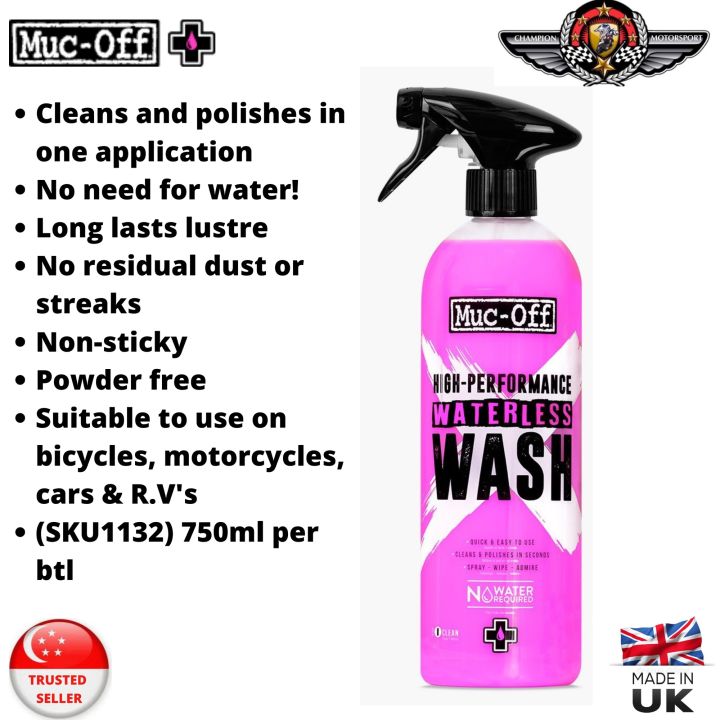 MUC OFF High Performance Waterless Wash (750ml)