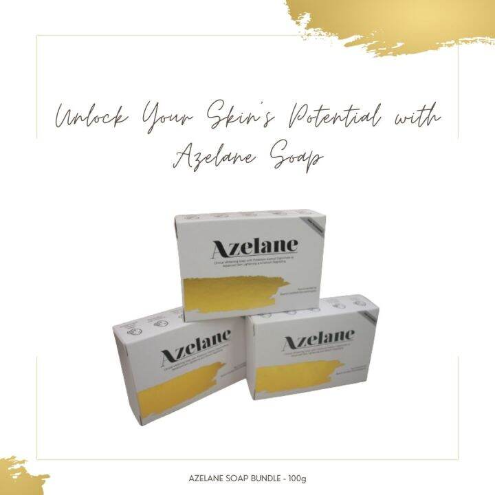 Azelane Soap Bundle (3pcs) Lazada PH