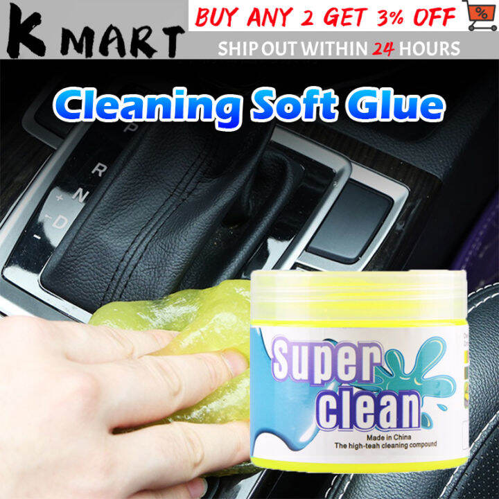 Car Cleaning Glue Slime Cup Holders Sticky Jelly Gel Compound Dust