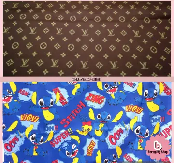 GEENA PRINTED • LV DESIGN • 60 WIDTH • SILK • PONGEE • SOLD PER