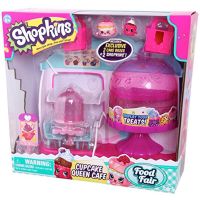 SHOPKINS FOOD FAIR CUPCAKE QUEEN CAFE PLAYSET