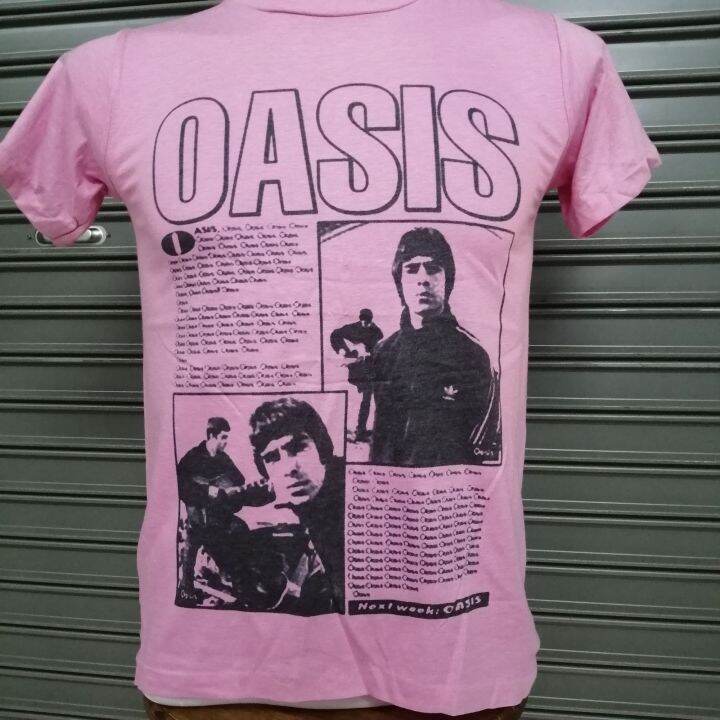 เสื้อ​วง​Oasis​ผ้า​บาง​