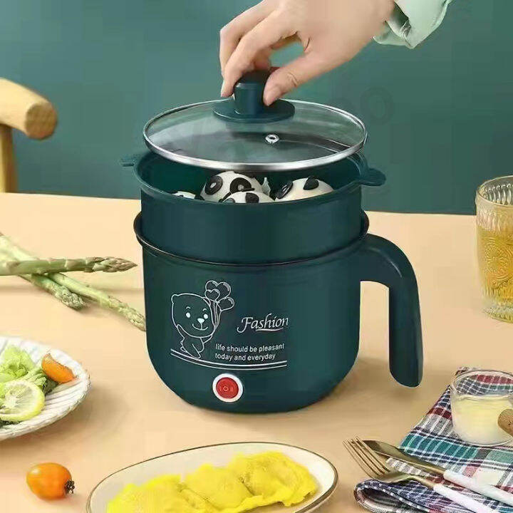 Mini Rice Cooker 1.8L Multifunctional Electric cooker Non stick coating ...