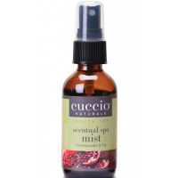 Cuccio ?? สเปรย์ฉีดผ้าอุ่น ปรับอากาศ สำหรับสปา  Scentual spa Mist กลิ่นทับทิม ขนาด 2 oz. / 60 ml.