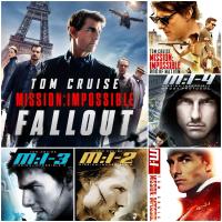 [DVD HD] มิสชั่น อิมพอสซิเบิ้ล ครบ 6 ภาค-6 แผ่น Mission Impossible 6-Movie Collection #หนังฝรั่ง #แพ็คสุดคุ้ม #ทอม ครูซ
(ดูพากย์ไทยได้-ซับไทยได้) แอคชั่น ทริลเลอร์ สายลับ