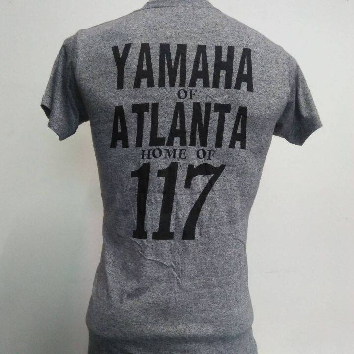 เสื้อยืด-ผ้าเรยอง-ลาย-yamaha