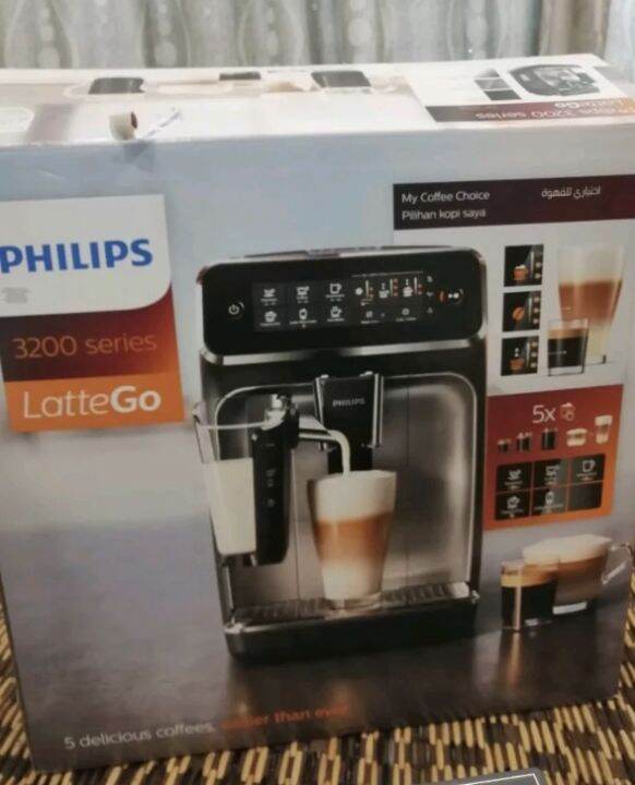 Philips series 3200 Fully Automatic Espresso coffee machine EP3246 Lazada
