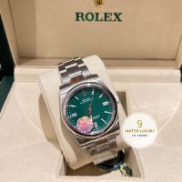 ✅เทียบ1:1 นาฬิกา RL oyster perpetual Green 36mmใส่ได้ชายหญิง สแตนเลสแท้ทั้งเรือนAutomatic *สินค้าตรงตามรูป