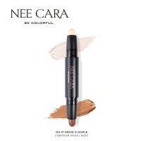 แท้ พร้อมส่ง? NEE CARA นีคาร่า ไฮไลท์ บรอนซ์เซอร์ คอนทัวร์ สติก N272  HIGHLIGHT &amp; CONTOUR STICK