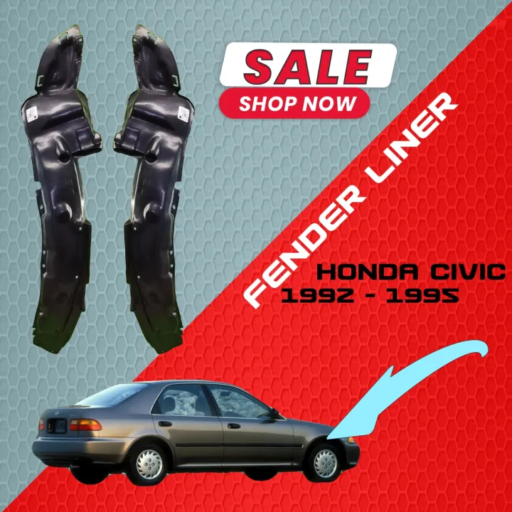 fender liner honda esi Driver side Left side Lazada PH