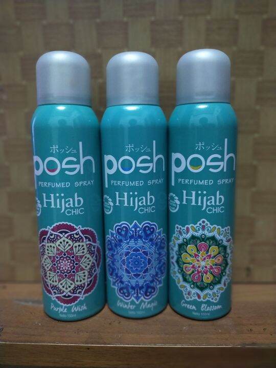 Posh Perfumed Body Spray Hijab Chic 150 Ml | Lazada Indonesia