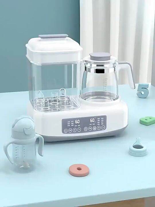【Hi Babe】Baby Bottle Sterilizer Dryer Warmer electric kettle 10 in 1