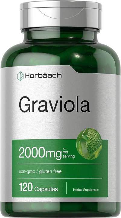 Horbaach Graviola 2000 mg 120capsules