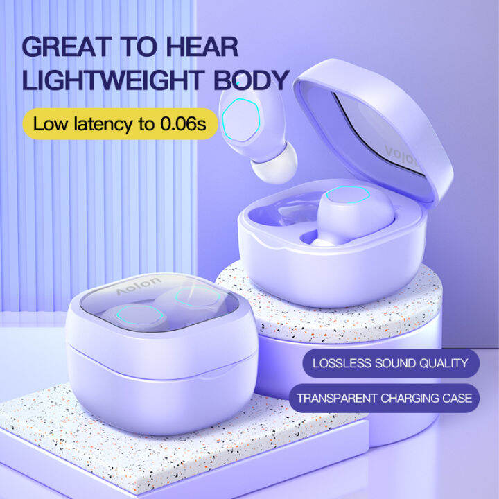 AITO V21 headset bluetooth True Wireless Bluetooth Earphone Mini Earbuds full bass TWS gaming