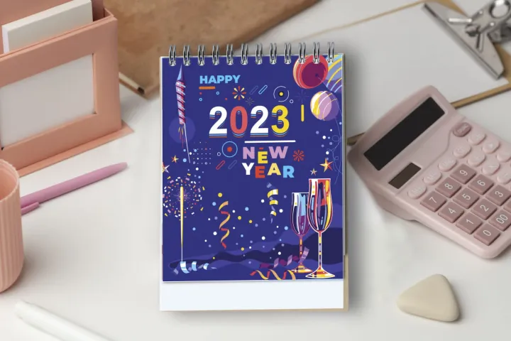 calendar 2023 , kalender Meja mini keren | Lazada Indonesia