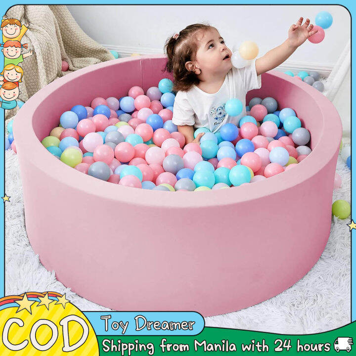 Ball Pit Pool For kids with balls Kids Ballpit Pool Foam Foldable