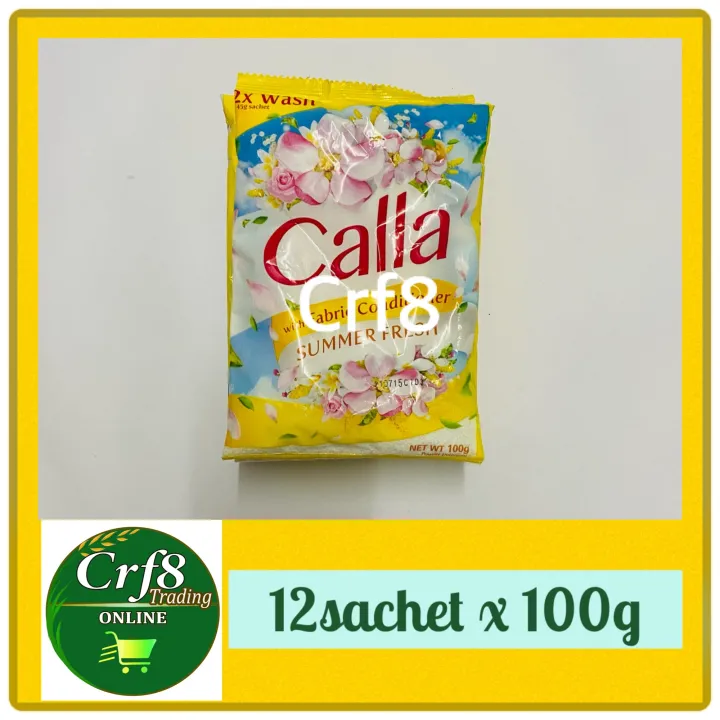 12sachet calla powder 100g summer fresh Lazada PH