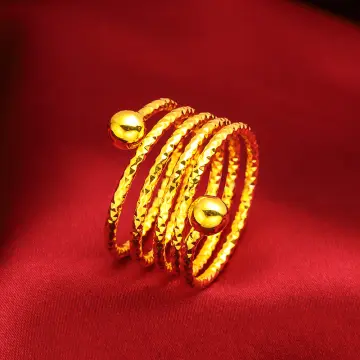 Jumbo Spring Ring- Gold – Beadshop.com