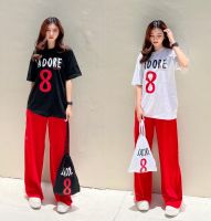 3 pcs Set

เซทเสื้อยืดคอกลมแขนสั้นทรง Oversize มาพร้อมกางเกงขายาวทรงกระบอกใหญ่ สีแดงสด มีถุงผ้าให้ด้วย