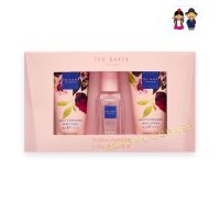 เทดเบเกอร์ กิฟท์เซ็ต สบู่เหลว สเปรย์น้ำหอม ครีมมาผิว จากอังกฤษ TED BAKER Violet &amp; Bergamot Gift Set Travel Size