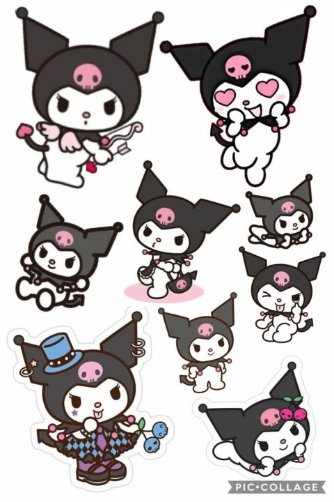 kuromi water proof decals sticker | Lazada PH