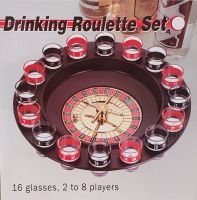 DRINKING GAME  ดริ้งกิ้งเกมส์  Roulette set เกมเสี่ยงดวงรูเล็ต 2-8 Player