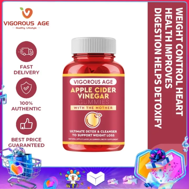 Apple Cider Vinegar Gummies Weight Control Appetite Suppression