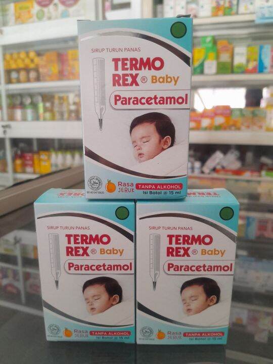 Termorex Baby Drop 15 ml/ obat penurun panas untuk bayi / paracetamol ...