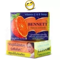 สบู่ เบนเนท Bennett narural extracts vitamin C&E สบู่เบนเนท ขนาด130g วิตามิน ซี&อี