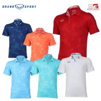 Grand Sports 12-269 เสื้อโปโลแขนสั้นแบบซีเกมส์ เสื้อกีฬาคอปก