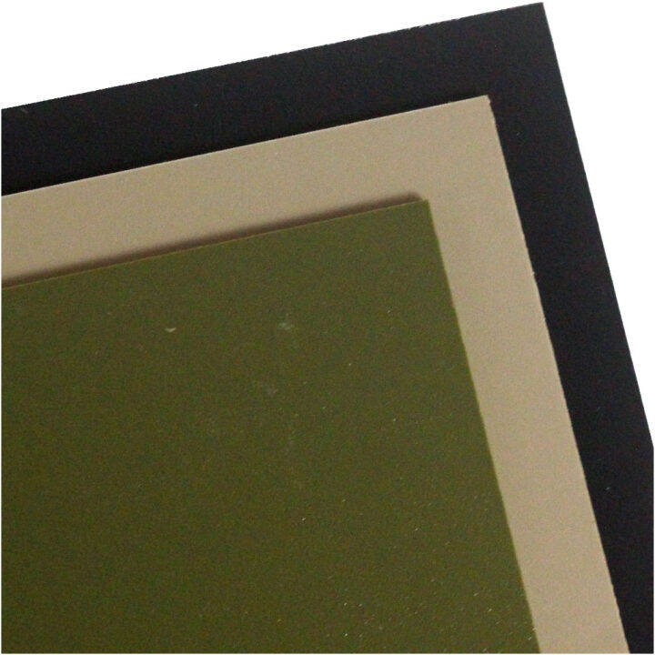 Super Tough Durable 2mm Thick Kydex Sheet Army Green Sand Black Great