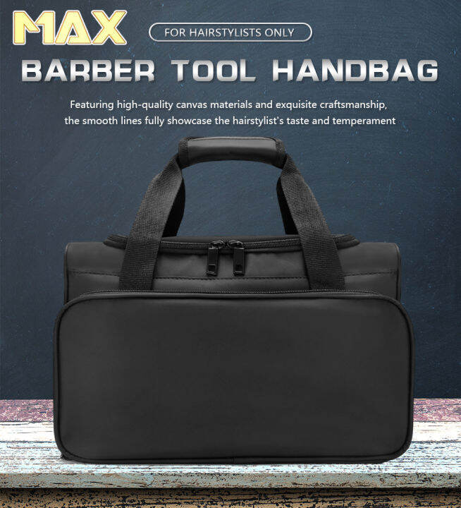 Large Capacity Hairdressing Kit Hairdresser Barber Scissor Bag Handheld