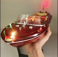 ? ?เรือบังคับ สเกล Classic RC Boat 2.4G 7.4v พร้อมไฟ LED