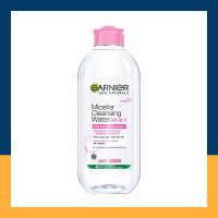 Garnier การ์นิเย่ ไมเซล่า คลีนซิ่ง วอเตอร์ อีเวน ฟอร์ เซนซิทีฟ สกิน  ขนาด 400 มล. ของแท้ 100%