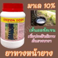 ส่งฟรี! มาเล 10% ฝาแดง ยาทาหน้ายาง ยาเร่งนำ้ยาง 500 cc.