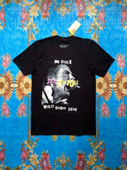 🎸sex Pistols เสื้อวง Sex Pistols สินค้านำเข้า ลิขสิทธิ์แท้ Th 1269