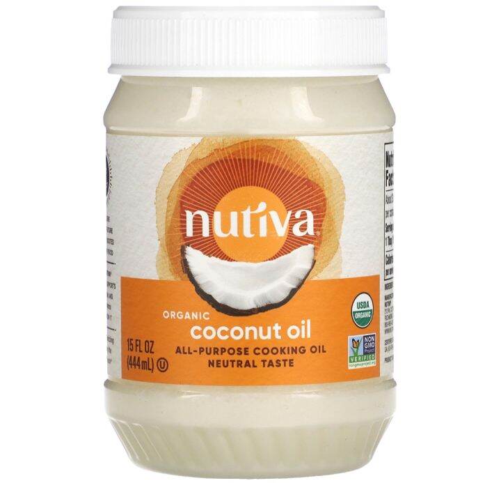 [PREORDER] Nutiva, AllPurpose Cooking Oil, Organic Coconut Oil, (444