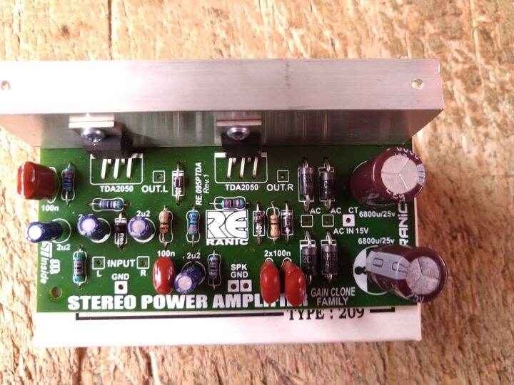 Kit Power Amplifier TDA2030 Stereo Lazada Indonesia