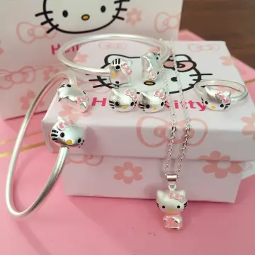 Shop Necklace Bracelet Set Hello Kitty with great discounts and