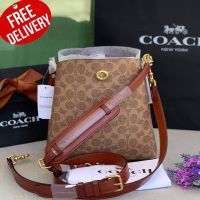 Coach Willow Shoulder Bag In Signature Canvas