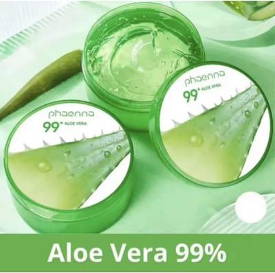 Aloe Vera เจลว่านหางจระเข้ 98% 300 ml. ว่านหางจระเข้ ช่วยกระชับรูขุมขน บำรุงผิวพรรณให้ชุ่มชื้น