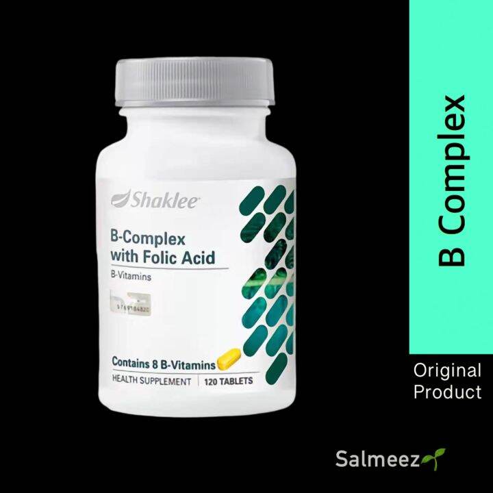 Shaklee Vitamin B Complex Folic Acid 120 Tablets Lazada