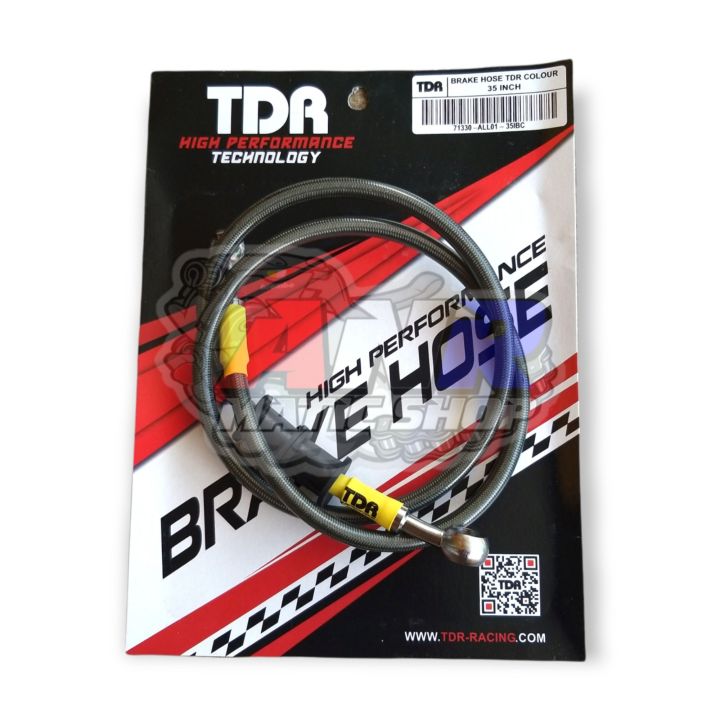 Selang Rem Tdr Racing Carbon Hitam Inch Lazada Indonesia