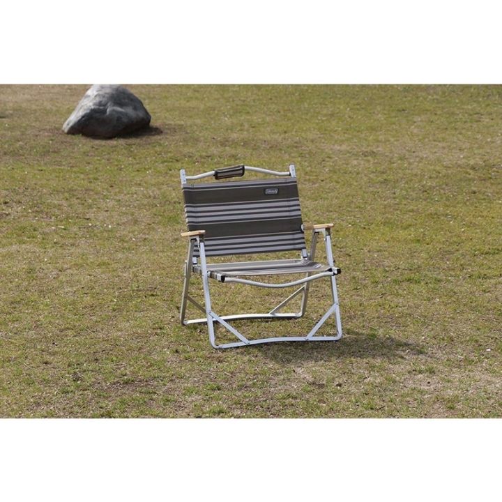 coleman-compact-folding-chair-สีเขียว-ขาว-ลายหายาก-เลิกผลิตแล้ว