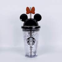 ? [ พร้อมส่ง ] แก้ว Joyful coldcup เนื้อพลาสติก Autumn Disney Collection/ Starbucks แท้??